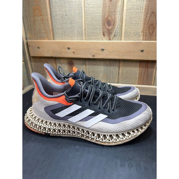 Adidas 4DFWD 2 Carbon Cloud White Mens Running Shoes Size 9 - Picture 1 of 10